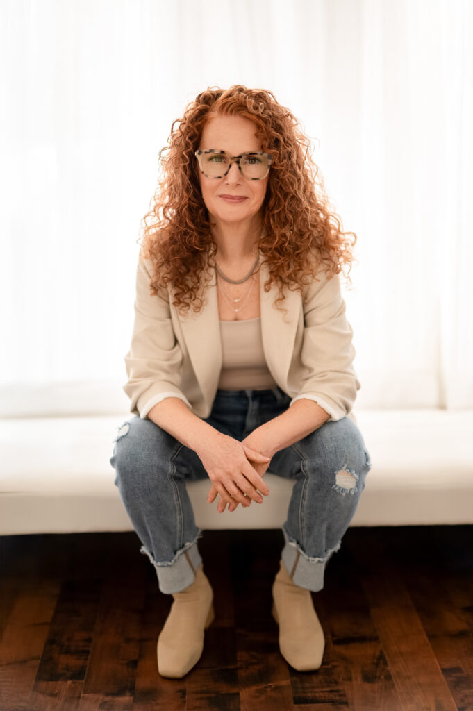 photo of a woman who sells salons, Mary Beth Berns