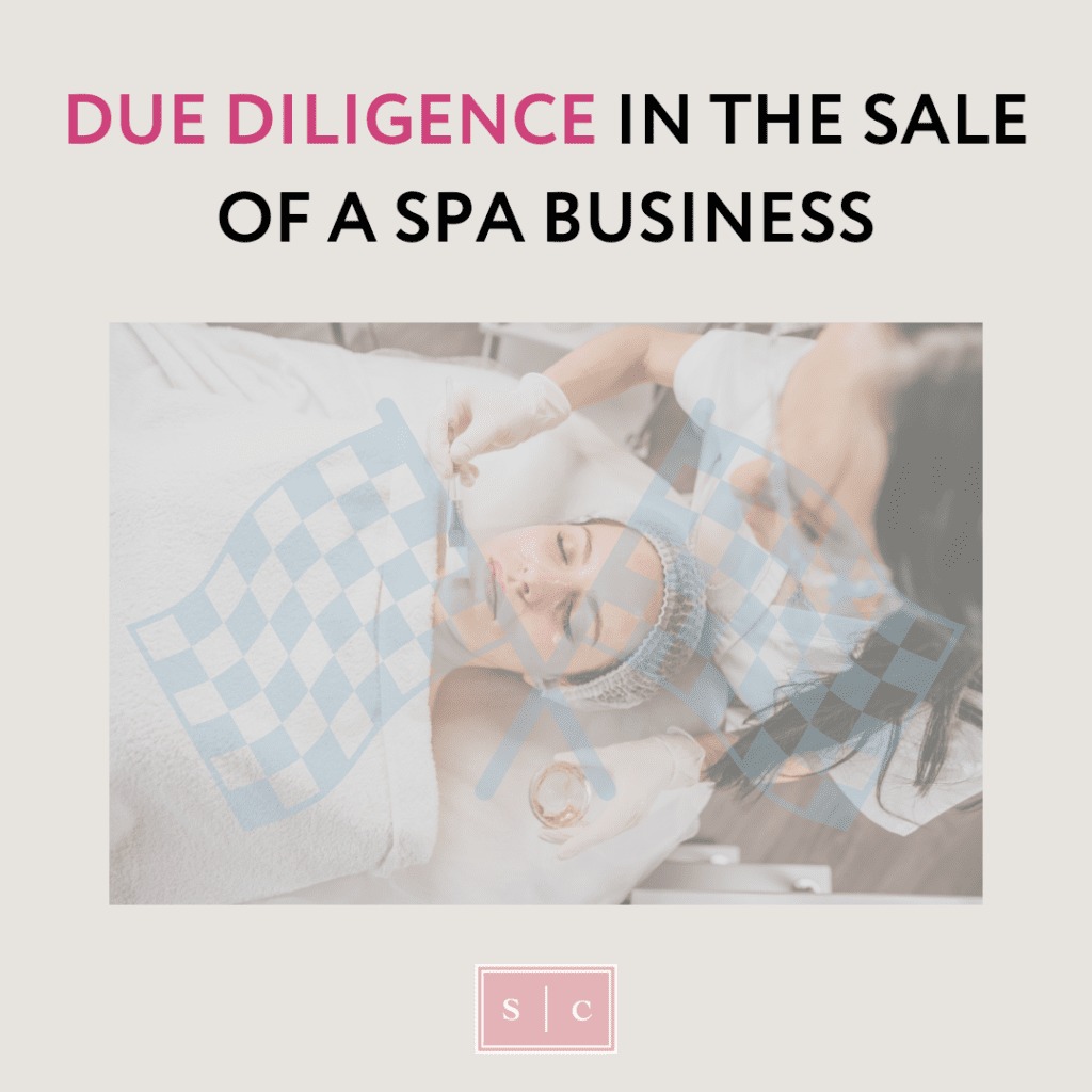 phtot showing how due diligence is close to the end in the sale of a beauty business