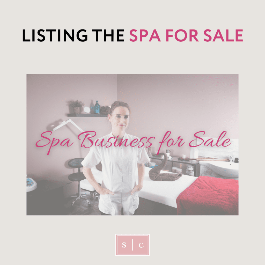 photo showing a spa owner who has her business for sale on Salonspa Connection's website