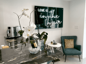 hair refreshment bar