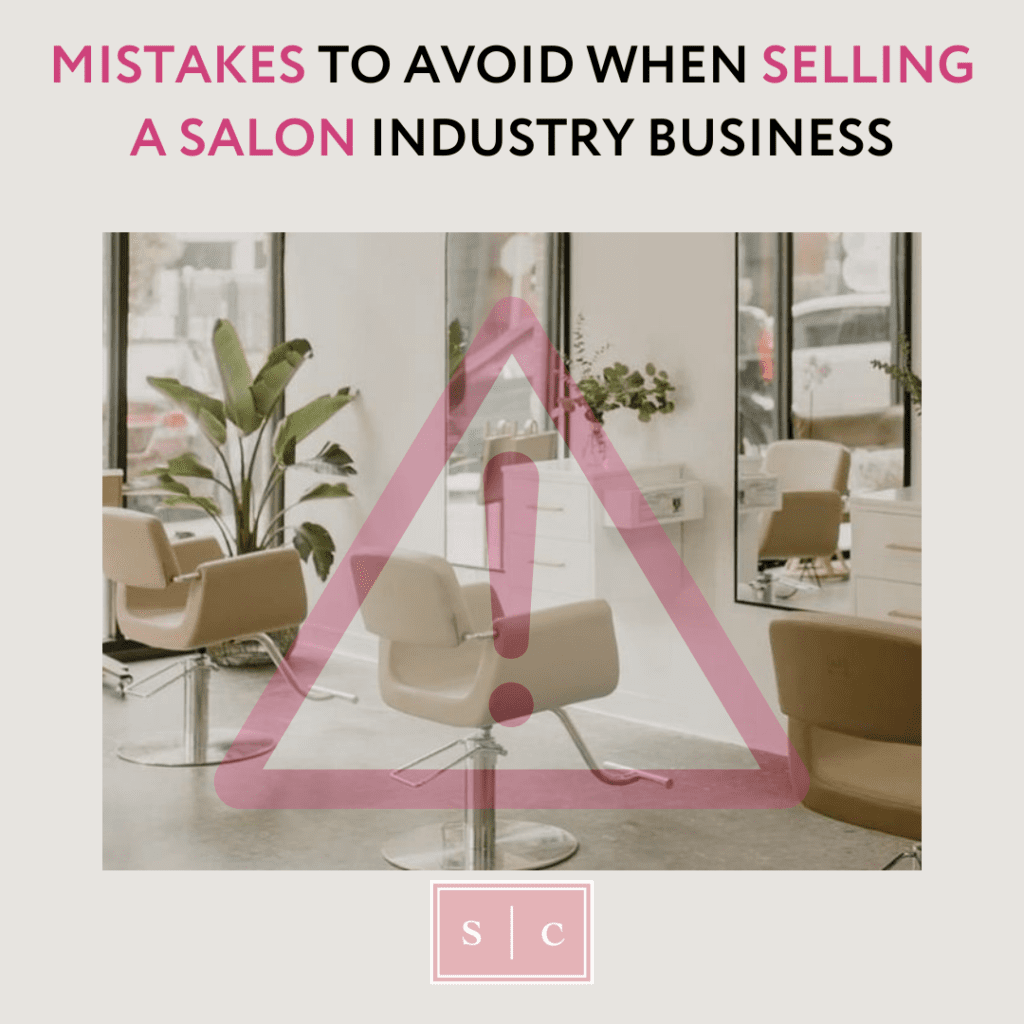 photo of a salon that did not sell due to mistakes made by the owner when salling