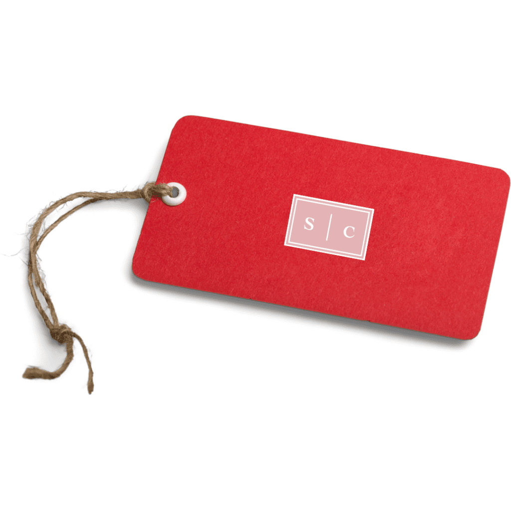 photo showing a pricetag